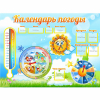 Стенд "Календарь погоды" 1х0,74 - «globural.ru» - Сочи