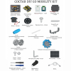 Robo kit DIYGO Мобильный робот с колесами всенаправленного движения - «globural.ru» - Сочи