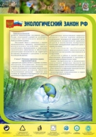Стенд "Экологический закон РФ" - «globural.ru» - Сочи