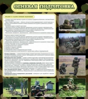 Стенд "Огневая подготовка" (вариант 2) - «globural.ru» - Сочи