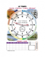 Le temps. Учебно наглядные пособия по французскому языку - «globural.ru» - Сочи