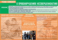 Стенд "Уголок психолога" (вариант 4) - «globural.ru» - Сочи
