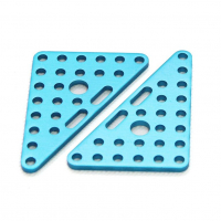 Треугольная пластина из анодированного алюминия Triangle Plate 6*8 (Pair) - «globural.ru» - Сочи