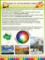 Стенд "Теплые и холодные цвета" - «globural.ru» - Сочи