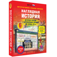Наглядная история. История России с древнейших времен до конца XVI века. 6 класс - «globural.ru» - Сочи