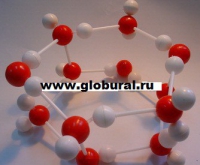 Модель "Кристаллическая решетка льда" (демонстрационная) - «globural.ru» - Сочи