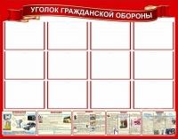 Стенд "Уголок гражданской обороны" - «globural.ru» - Сочи