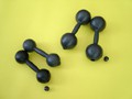 Гантели пластмассовые 0.8 кг с наполнителем - «globural.ru» - Сочи