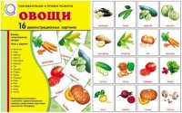 Демонстрационные карточки "Овощи" - «globural.ru» - Сочи