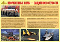 Плакат "Вооруженные Силы – защитники Отечества" - «globural.ru» - Сочи