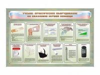 Стенды "Учебно-практическое оборудование по оказанию первой помощи" - «globural.ru» - Сочи