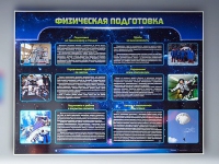 Стенд "Физическая подготовка" (вариант 2) - «globural.ru» - Сочи