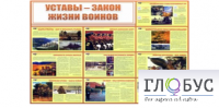 Стенд "Уставы закон жизни воинов" - «globural.ru» - Сочи