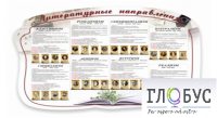 Стенд "Литературные направления" - «globural.ru» - Сочи