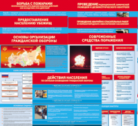 Комплект таблиц Основы гражданской обороны МЧС РФ (13 штук)	 - «globural.ru» - Сочи