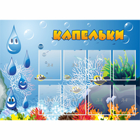 Стенд "Капельки" - «globural.ru» - Сочи