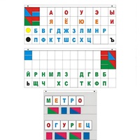 Демонстрационное пособие "Касса "Лента букв" - «globural.ru» - Сочи
