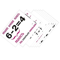 Опорные таблицы по математике 1 класс - «globural.ru» - Сочи