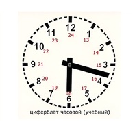 Часовой циферблат раздаточный - «globural.ru» - Сочи