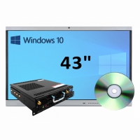 Интерактивная панель 43" (встроенный ПК, Win10) - «globural.ru» - Сочи