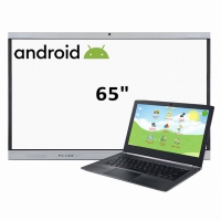 Интерактивная панель 65", ноутбук - «globural.ru» - Сочи