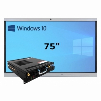 Интерактивная панель 75" (встроенный ПК, Win10, Intel i5) - «globural.ru» - Сочи