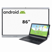 Интерактивная панель 86", ноутбук - «globural.ru» - Сочи