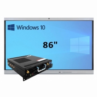 Интерактивная панель 86" (встроенный ПК Win10, Intel i5) - «globural.ru» - Сочи