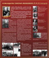 Тематический исторический стенд "Командарм генерал-полковник ВИ Кузнецов" - «globural.ru» - Сочи