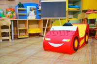Напольная игрушка "Машинка - гонка" с аппликацией (ВИК) - «globural.ru» - Сочи