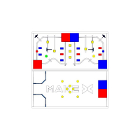 Соревновательное поле с элементами MakeX 2019 City Guardian Arena Expansion Kit for Blue Planet - «globural.ru» - Сочи