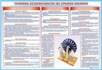 Стенд-уголок "Техника безопасности на уроках физики" - «globural.ru» - Сочи