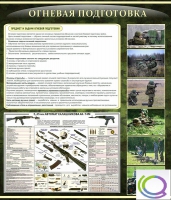 Стенд "Огневая подготовка" (вариант 3) - «globural.ru» - Сочи