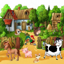 Свето-звуковая панель "Ферма" - «globural.ru» - Сочи