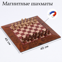 Шахматы магнитные доска и фигуры из пластика - «globural.ru» - Сочи