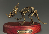 Модель скелета динозавра Styracosaurus - «globural.ru» - Сочи