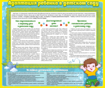 Стенд "Адаптация ребенка в детском саду" - «globural.ru» - Сочи