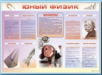 Стенд-уголок "Юный физик" - «globural.ru» - Сочи