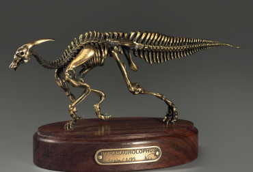 Модель скелета динозавра Parasaurolophus  - «globural.ru» - Сочи