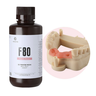 Гибкий фотополимер Resione F80 Flex Dental Gum 500 г - «globural.ru» - Сочи