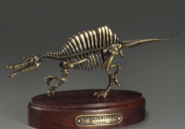 Модель скелета динозавра Spinosaurus - «globural.ru» - Сочи
