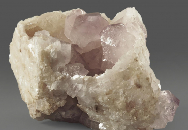 Кварц аметистовый с кальцитом - «globural.ru» - Сочи