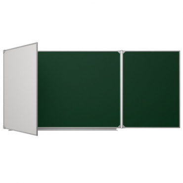 Доска аудиторная трехэлементная магнитная комбинированная полимерная - «globural.ru» - Сочи